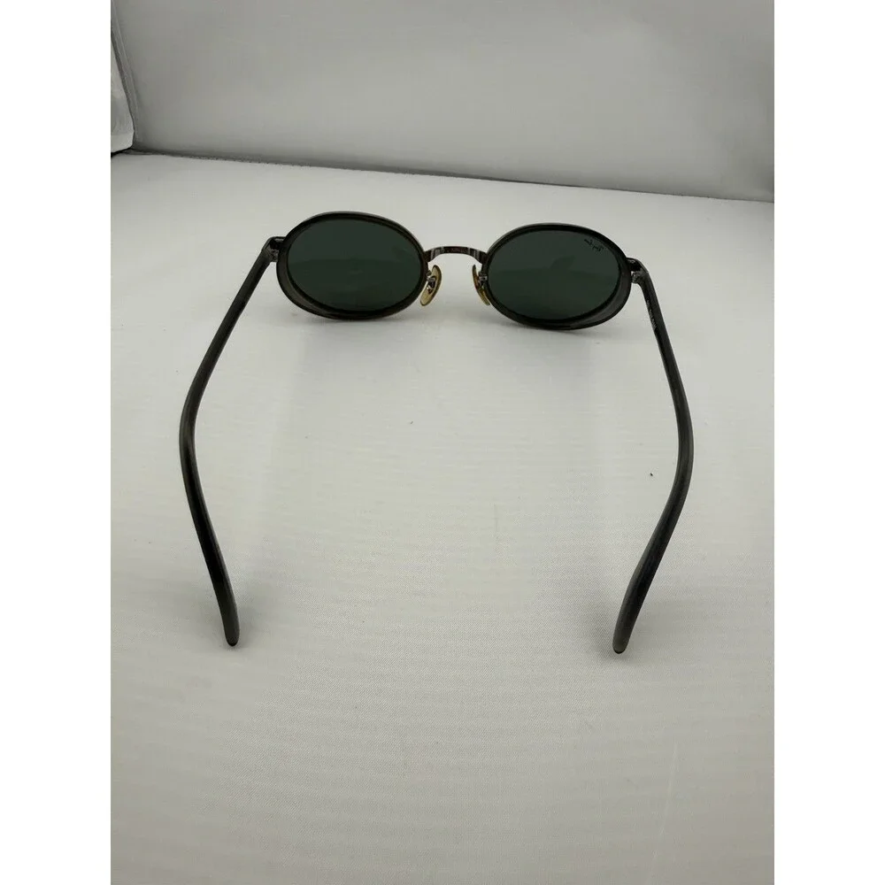 VINTAGE RAY-BAN RB3037 W2813 GRAYISH/GUNMETAL G15 UV SIDE-CUPS DINERS SUNGLASSES